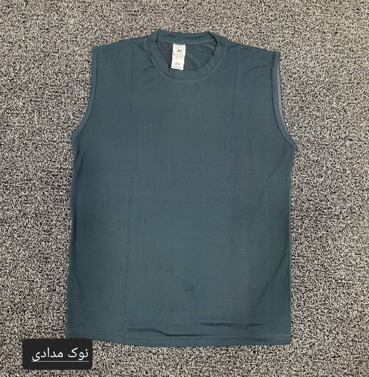 تاپ حلقهای مردانه پارچه سوزنی تنفسی